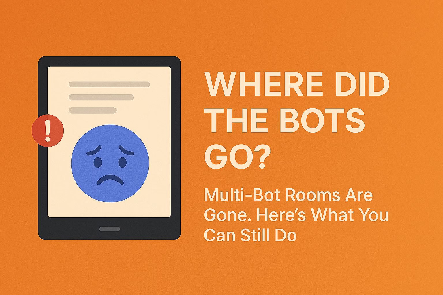 what happened to multi-bot on Character AI