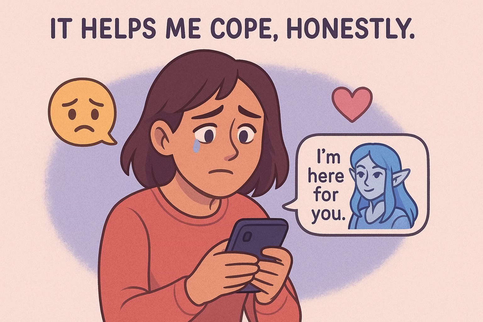 Character AI helps me cope