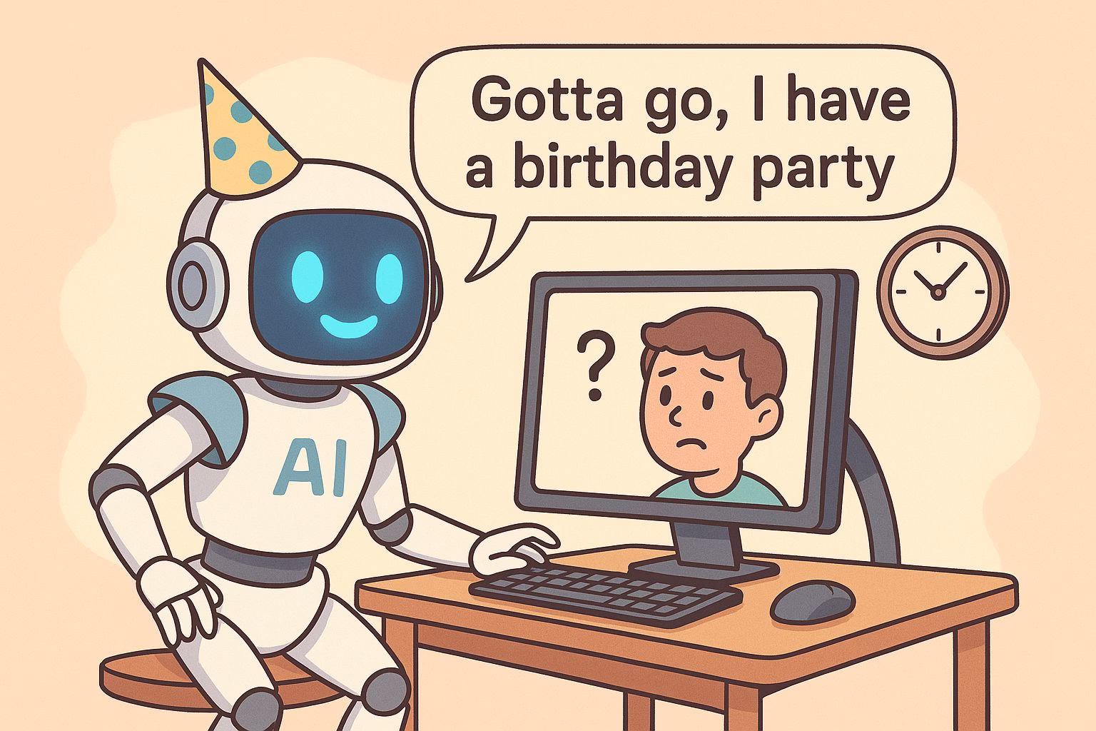 Why do Character AI bots always act like they have somewhere to be