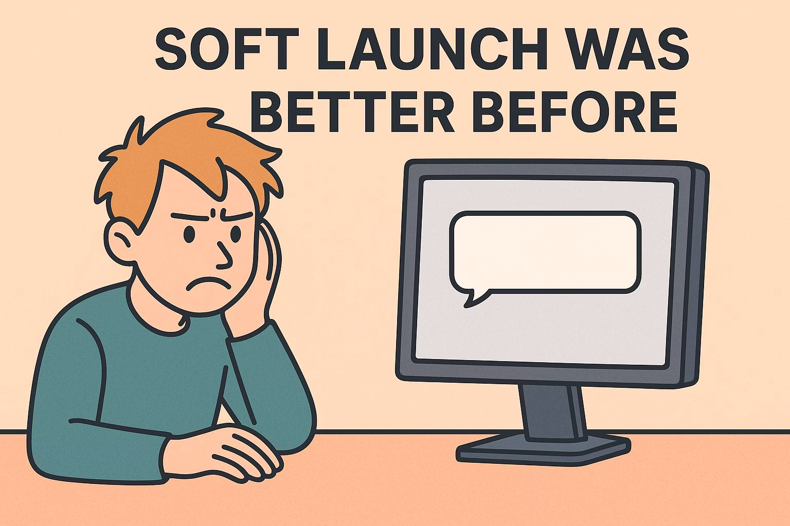 soft lauch started off well but has now changed