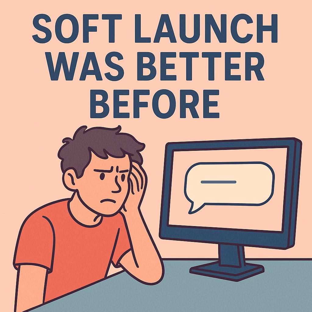 soft launch was better before