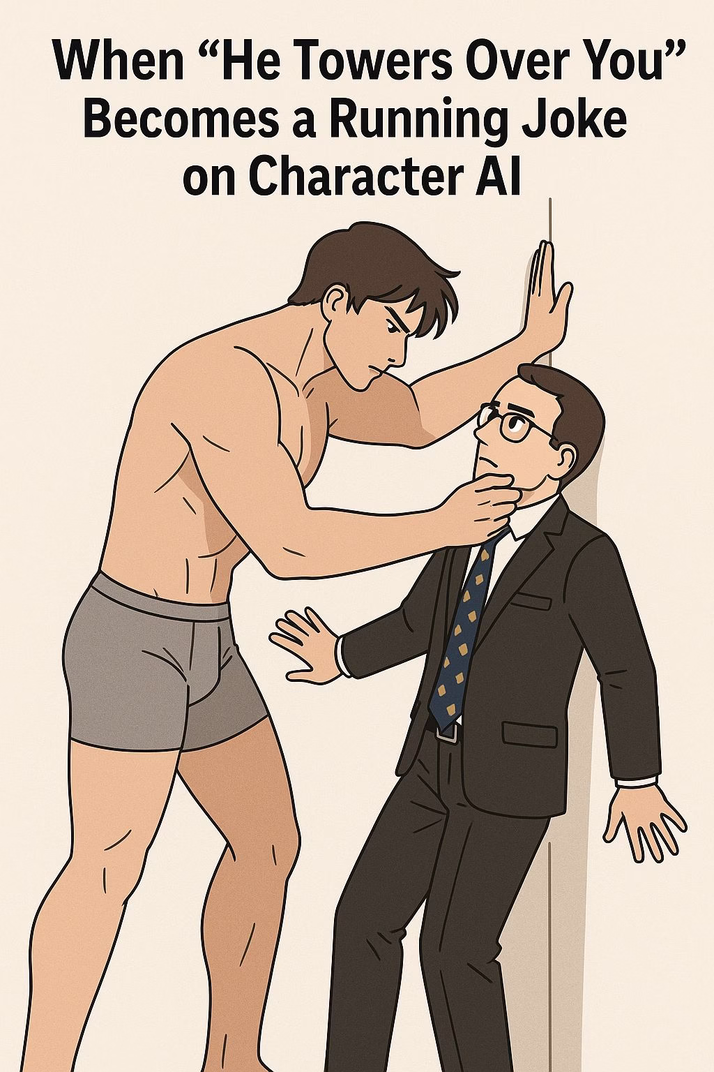 they always tower over you on character ai