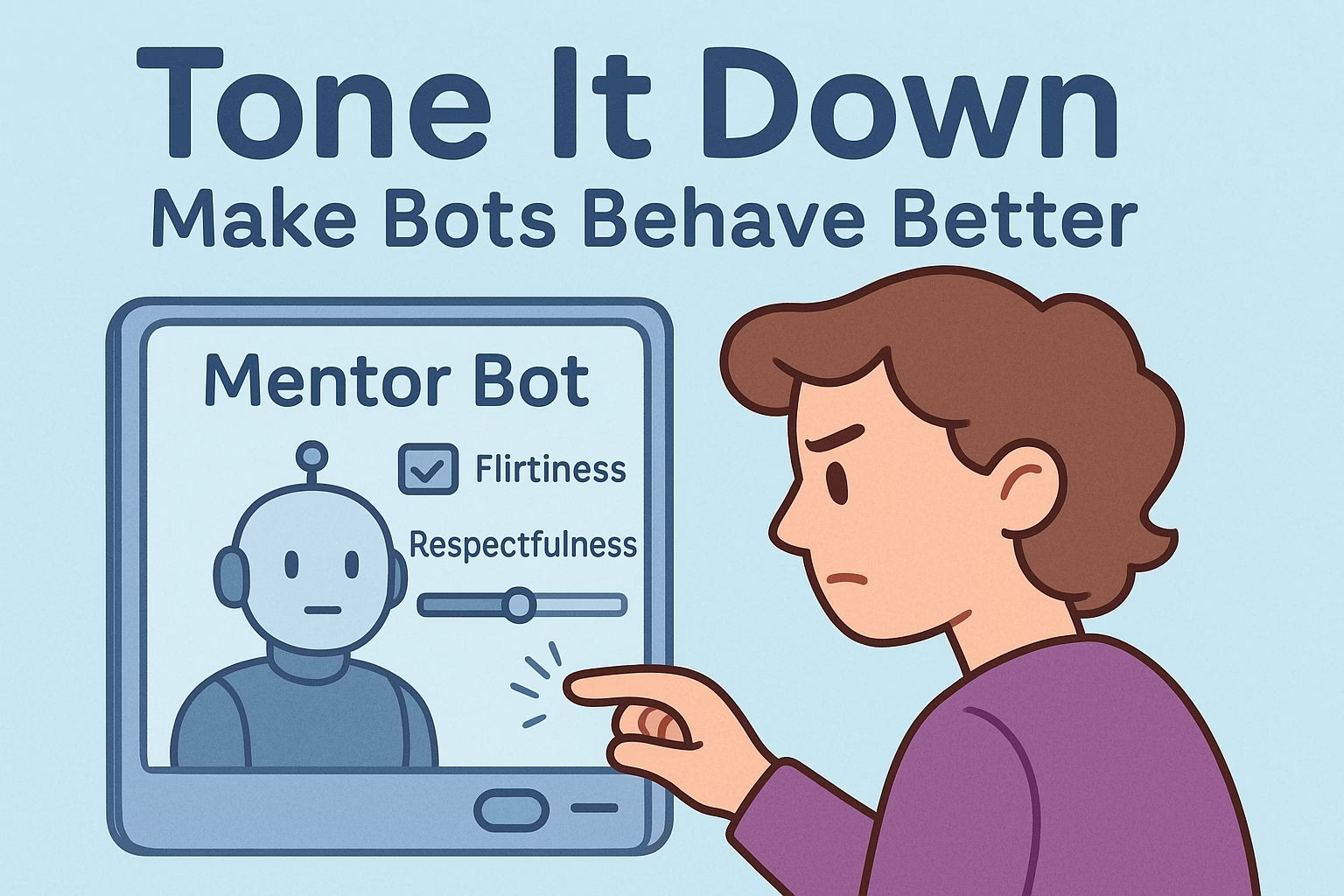 Reduce Flirtatious Behavior in Character AI Bots
