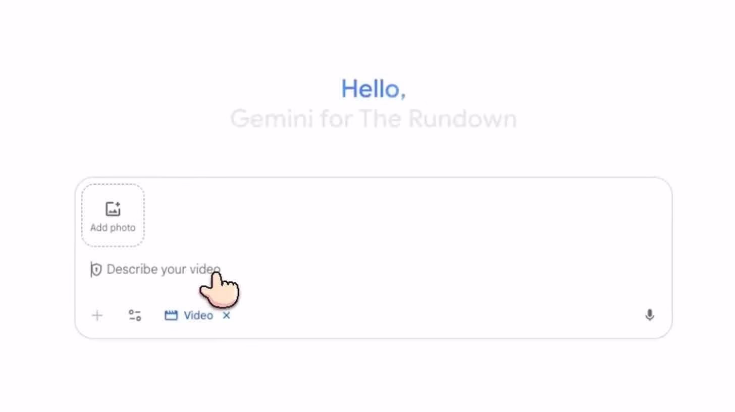 Prompt marketing videos with Gemini's Veo 3