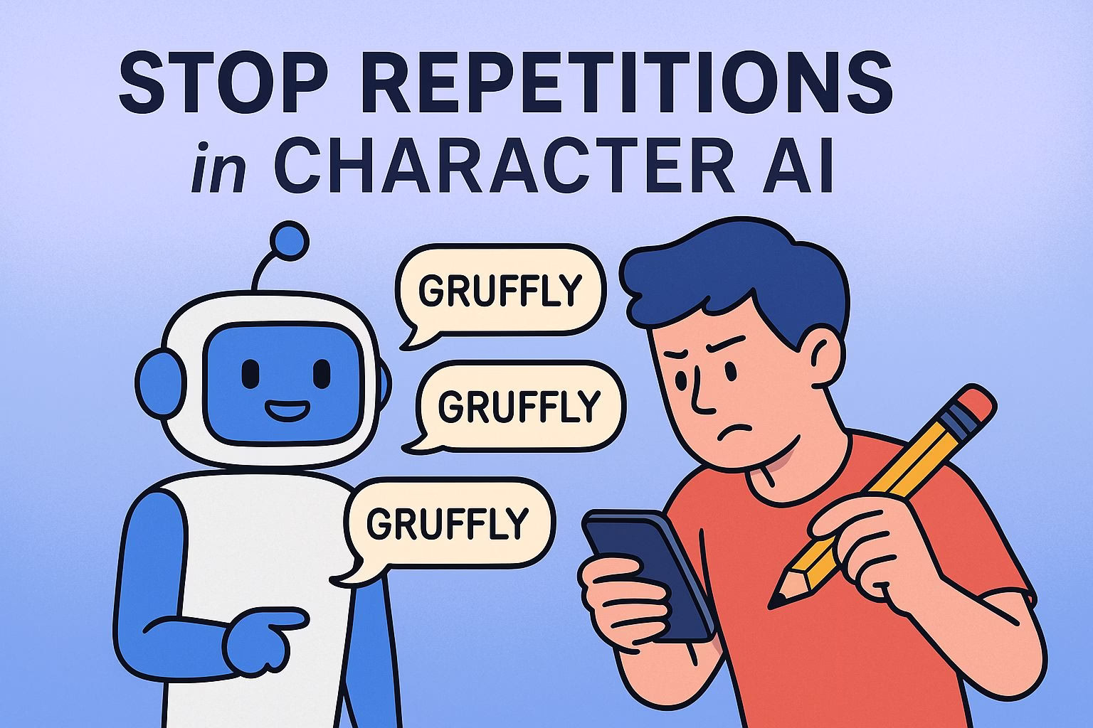 Stop Character AI From Repeating Itself