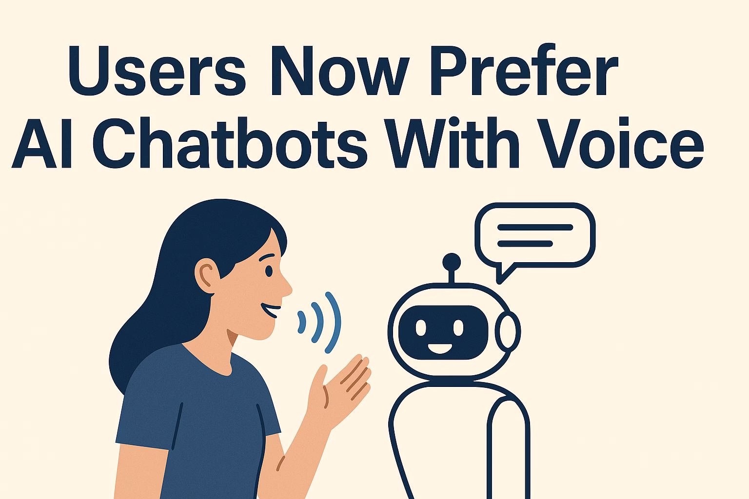 Users Now Prefer AI Chatbots With Voice