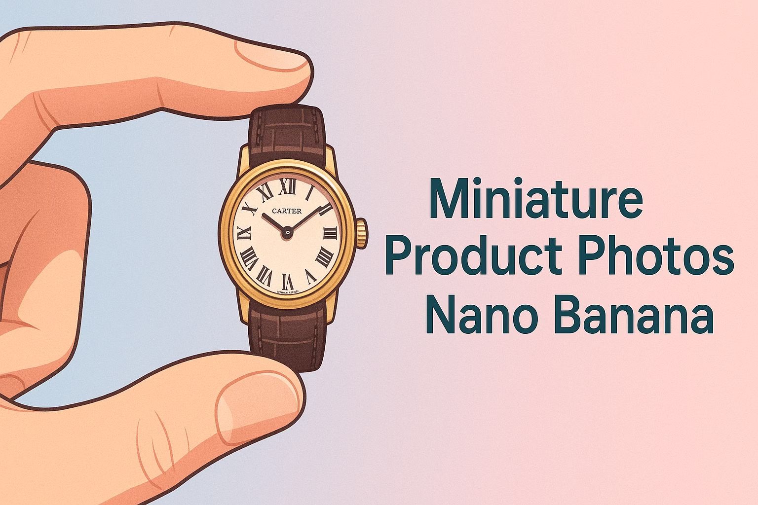 Create Miniature Product Photos with Nano Banana
