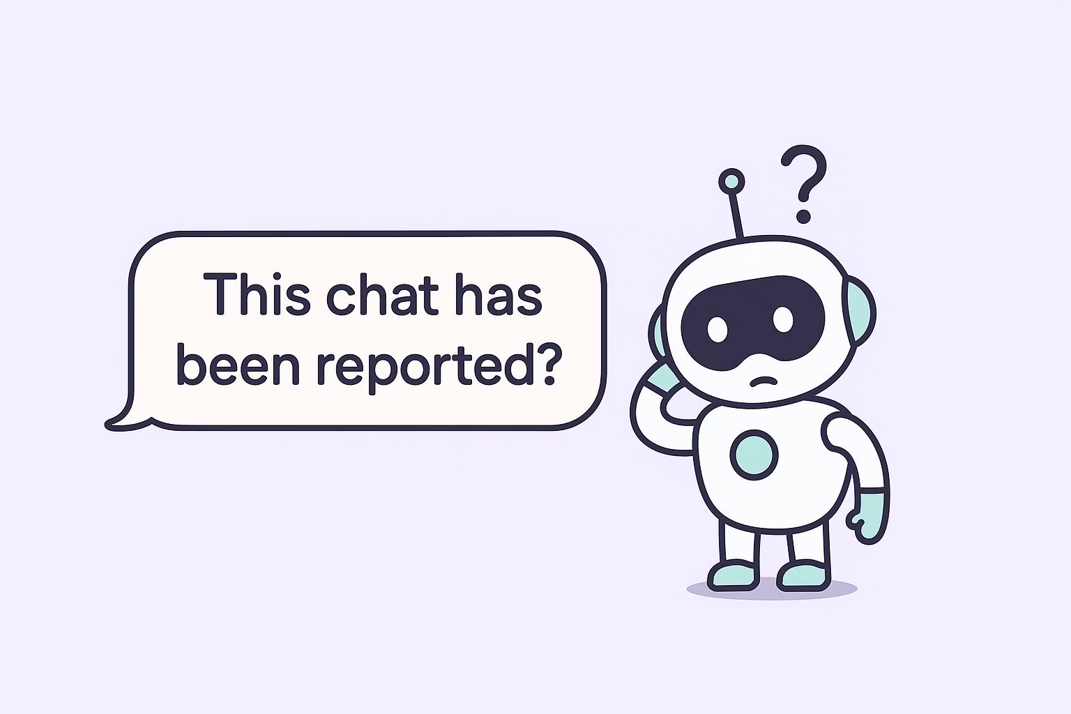 New Character AI warning message