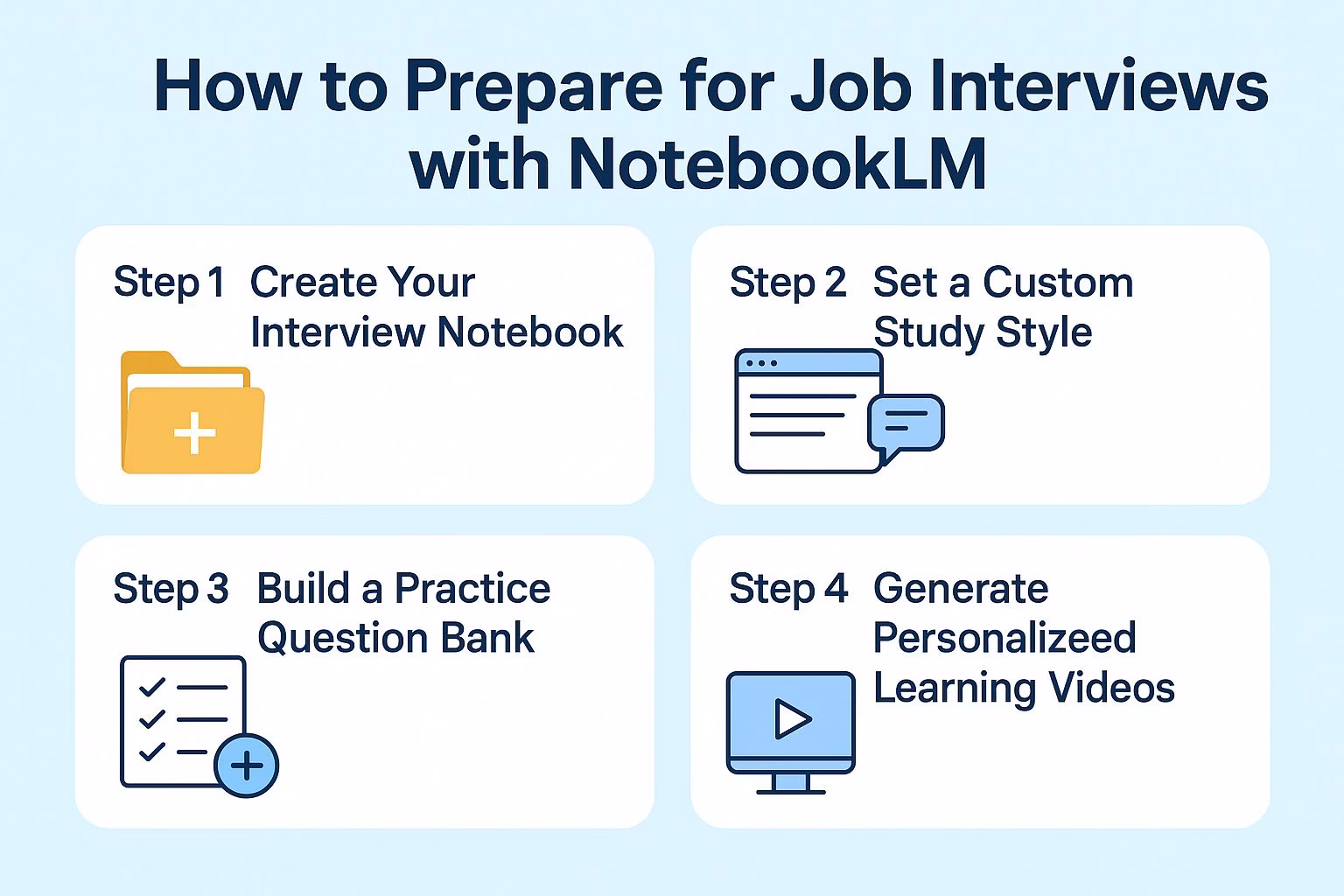 How to Prepare for Job Interviews with NotebookLM