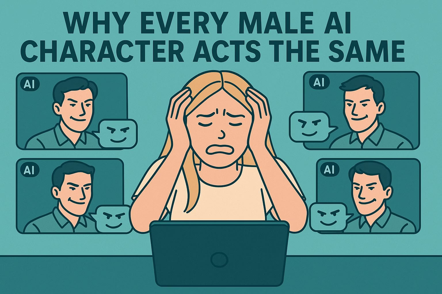 Male Bots on Character AI Written the Same Way