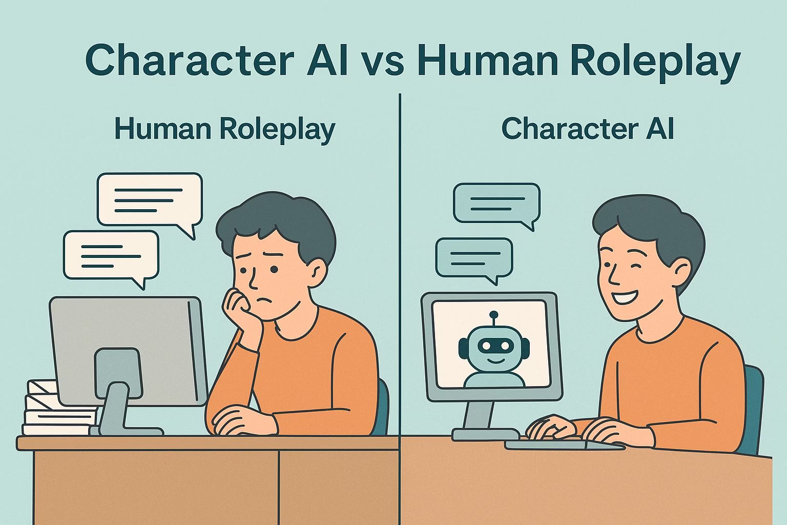 People Prefer Character AI Over Human Roleplay