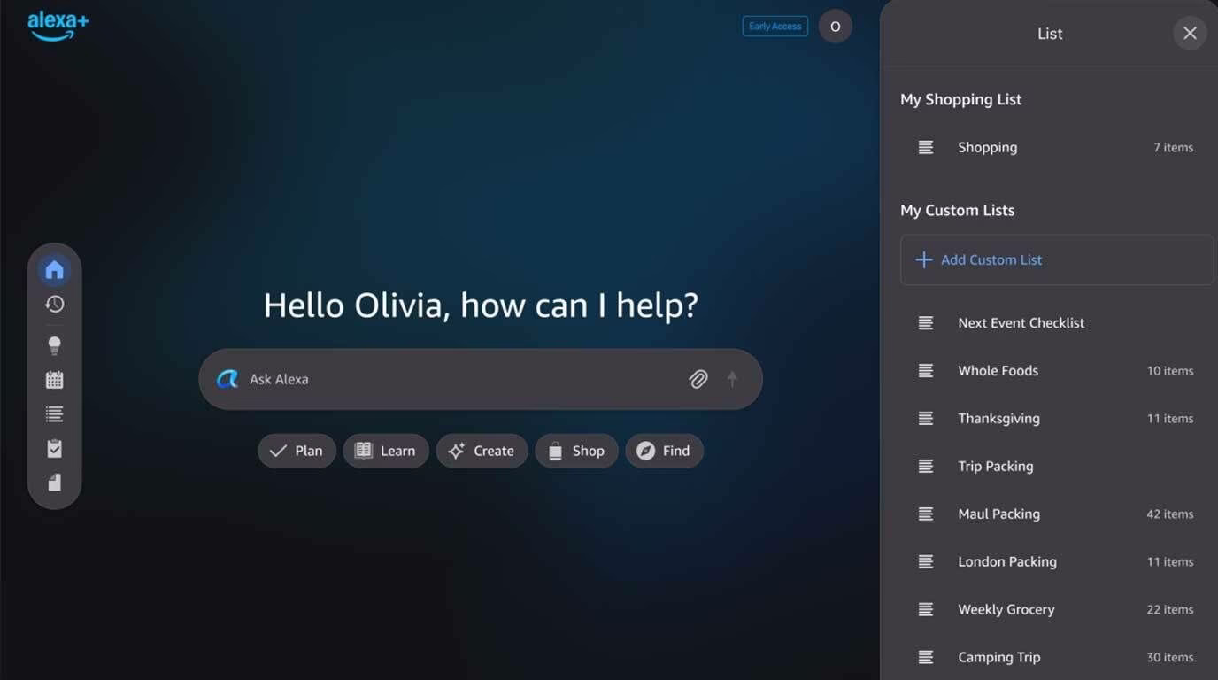Amazon brings Alexa+ to the web