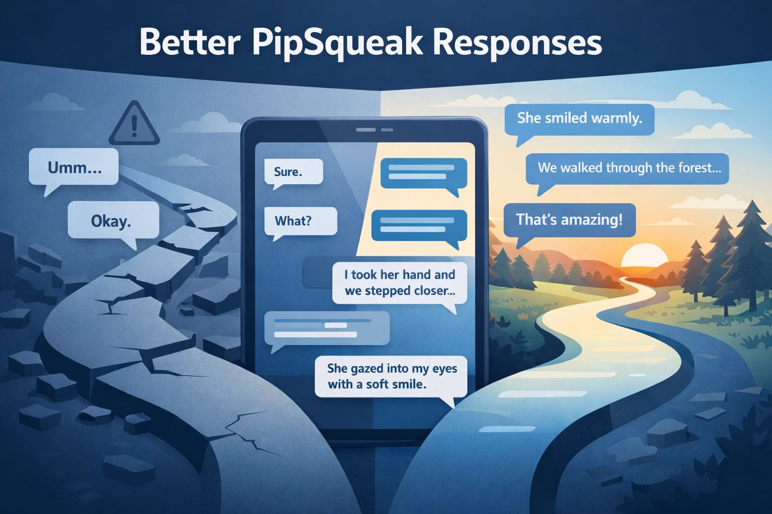 Improve Character AI PipSqueak Responses