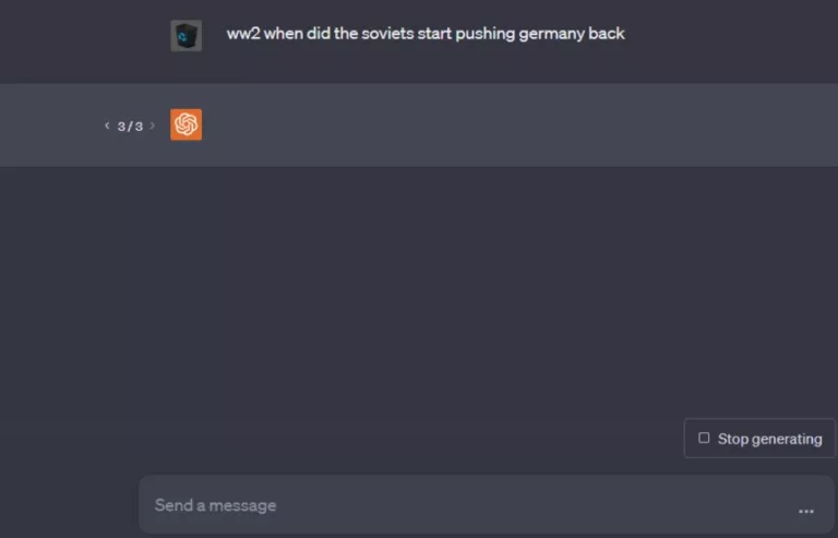 ChatGPT icon turns orange
