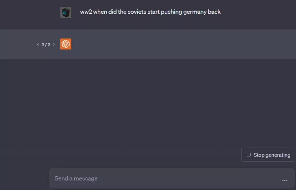 ChatGPT icon turns orange