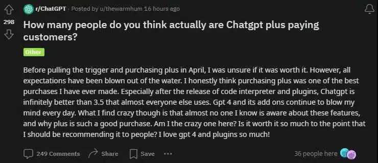 ChatGPT Plus Benefits