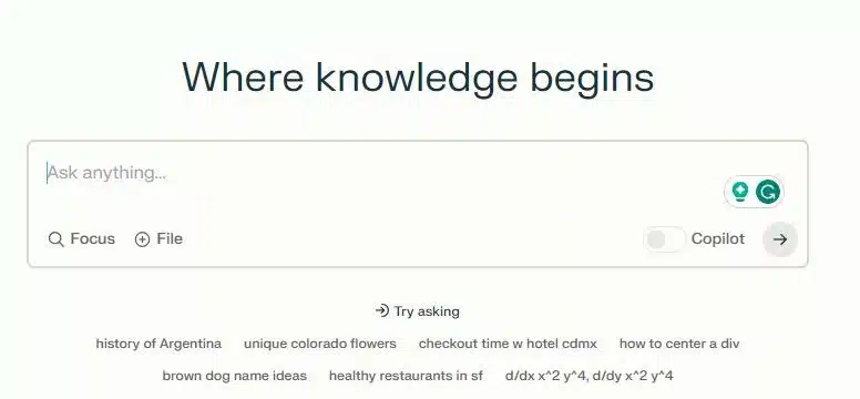 Perplexity AI