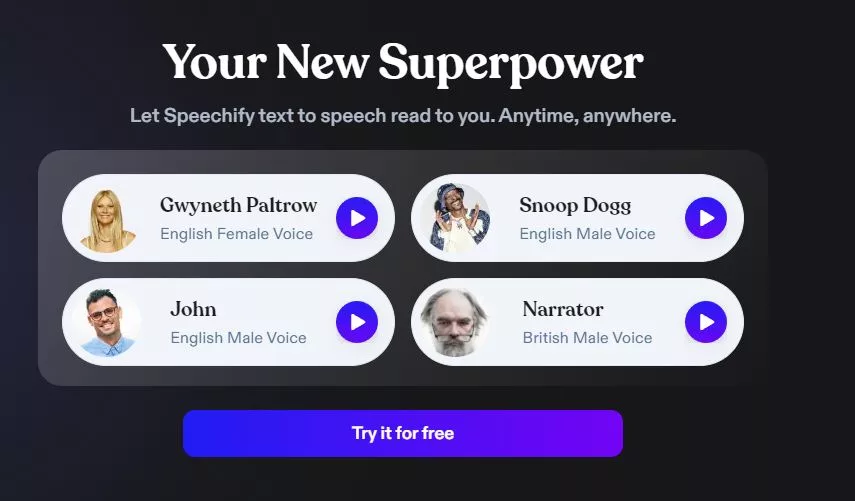 Speechify