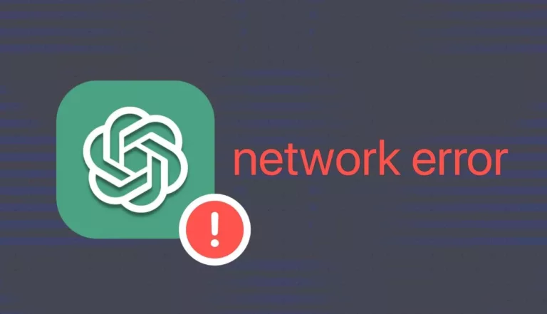 ChatGPT Network Error Solutions