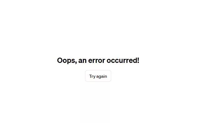 Solving the ‘ChatGPT Oops, an Error Occurred’ Puzzle