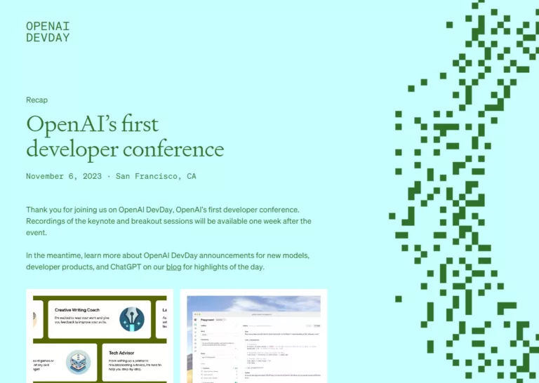 OpenAI DevDay Announcements
