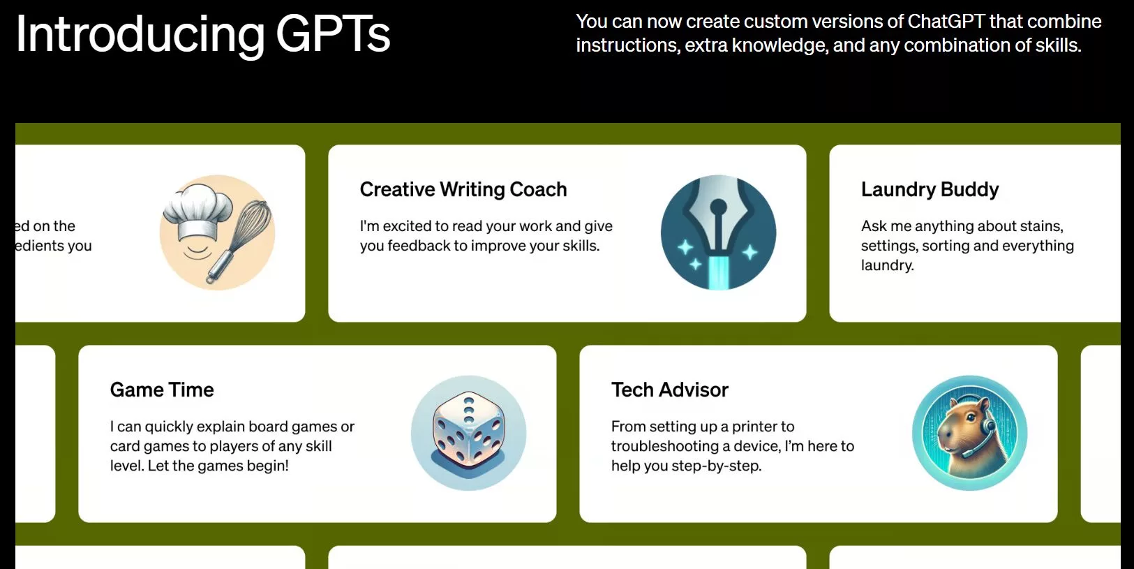 OpenAI introducing GPTs