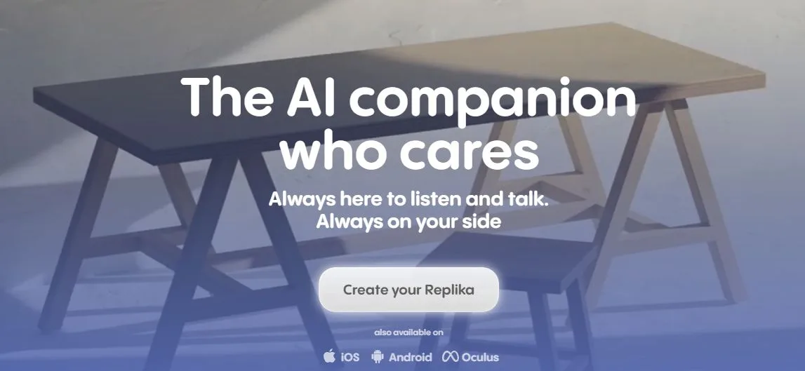 Replika AI companion