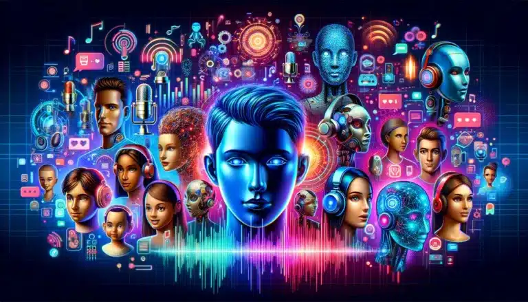 AI voice character