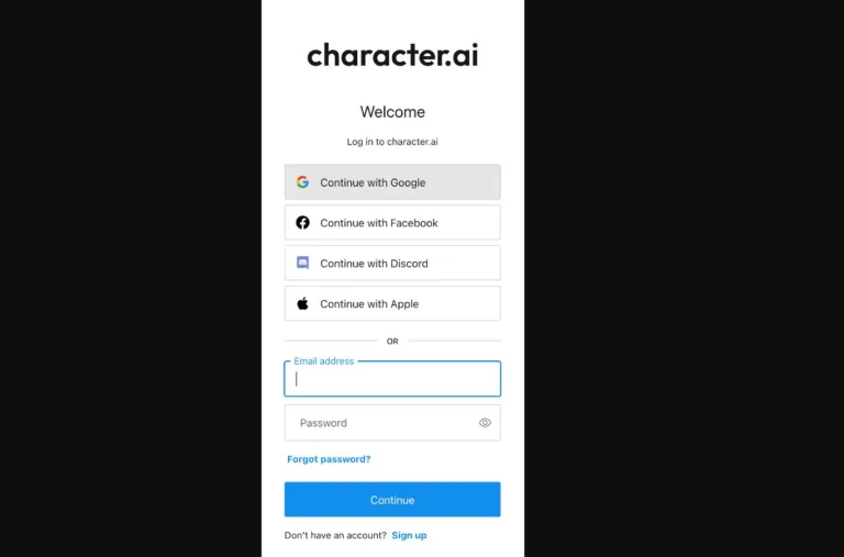 Character AI App Troubleshooting Login Issues