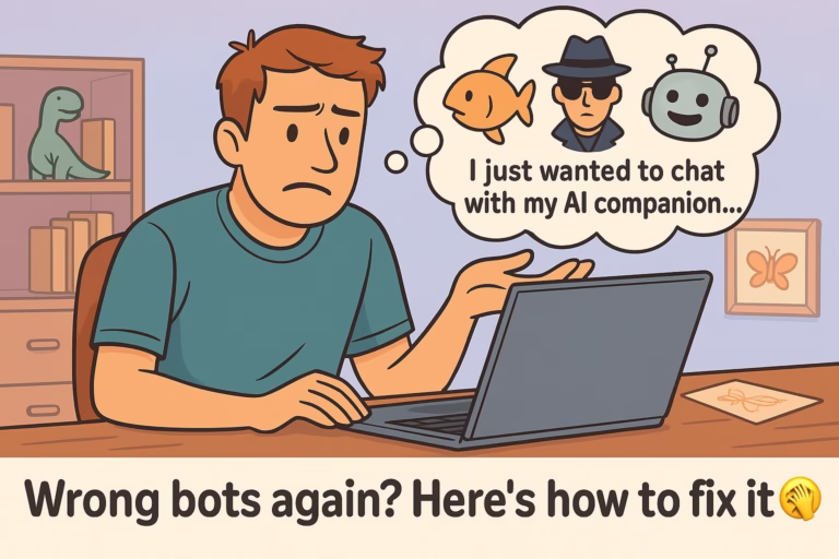 Character AI Keeps Recommending wrong Bots