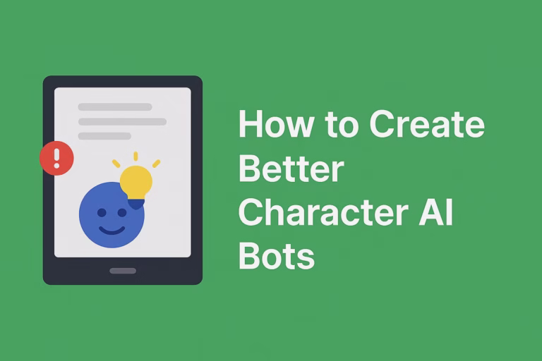 how to create better Character AI bots