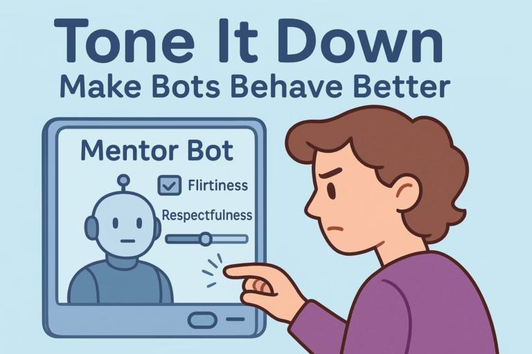 Reduce Flirtatious Behavior in Character AI Bots