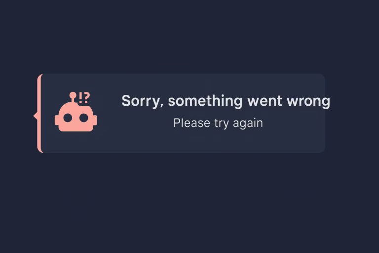 Sorry, something went wrong – please try again - Character AI