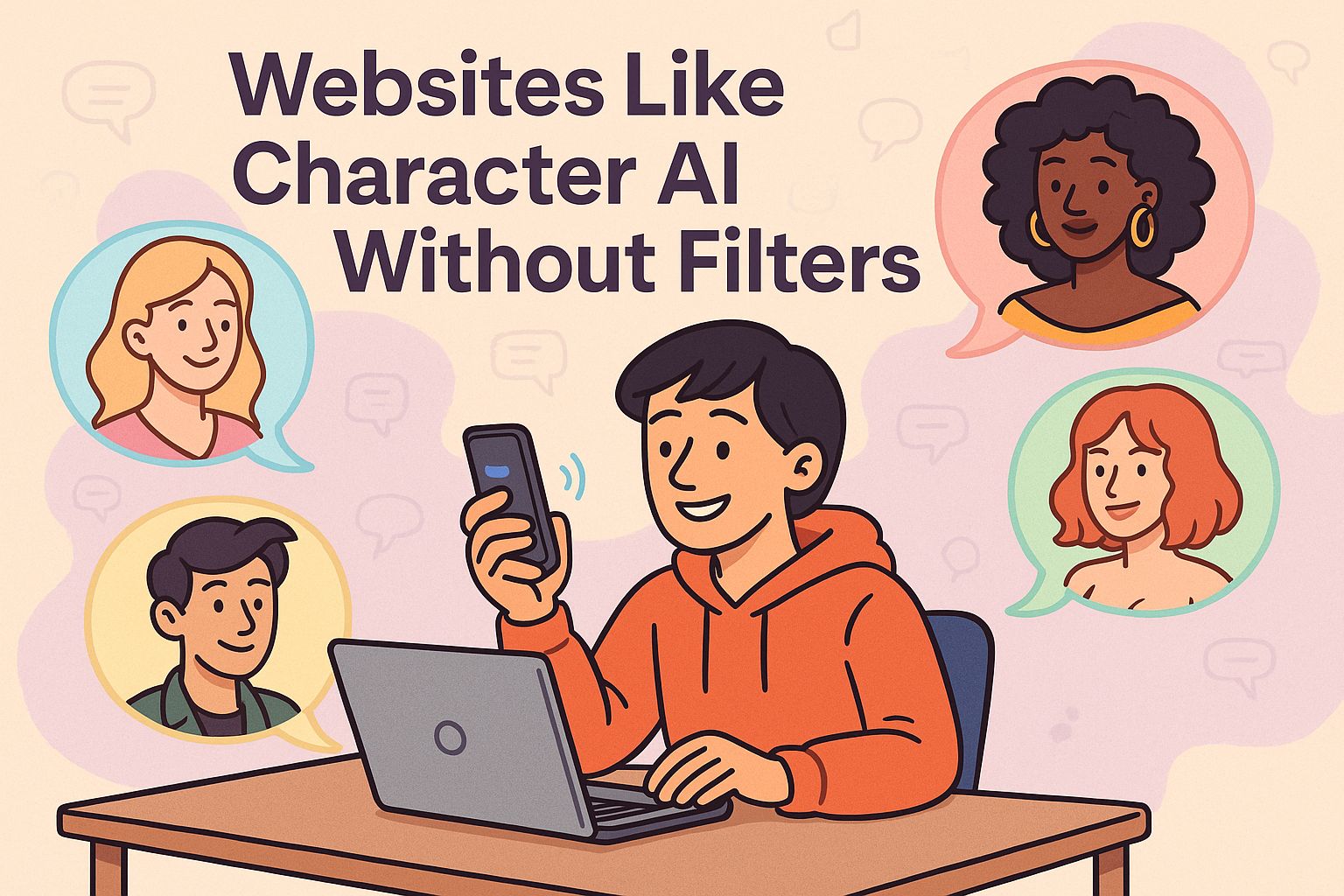 14 AI Chatbots With No Filter in 2026 (Ranked and Tested) » Robo Rhythms