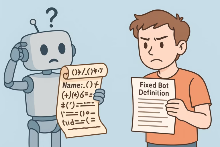 How to write Character AI bot definitions