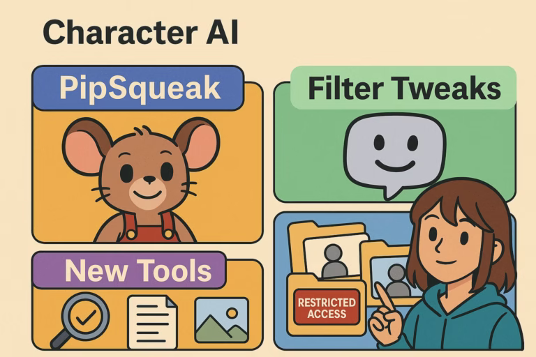 Character AI’s August 2025 Update