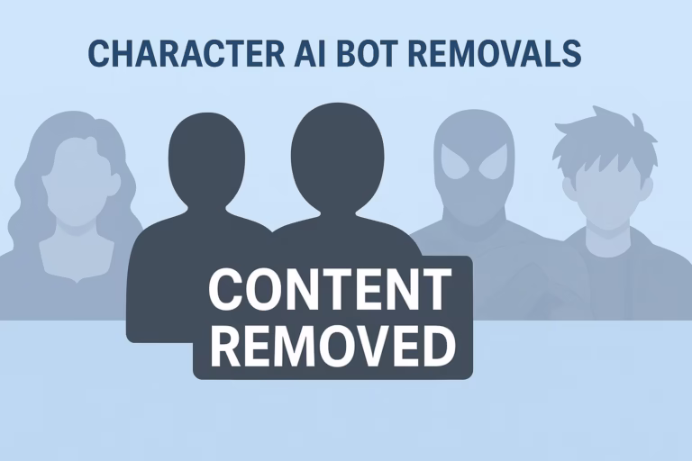 Character AI removed popular bots