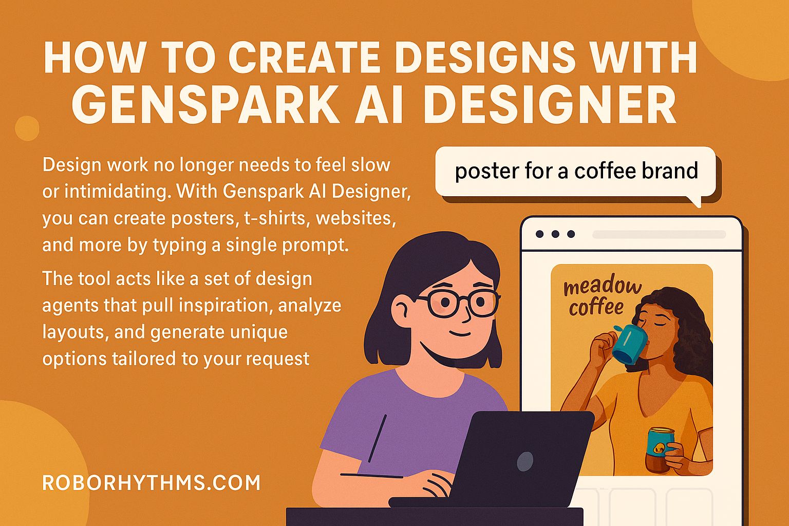 How to Create Designs with Genspark AI Designer » Robo Rhythms
