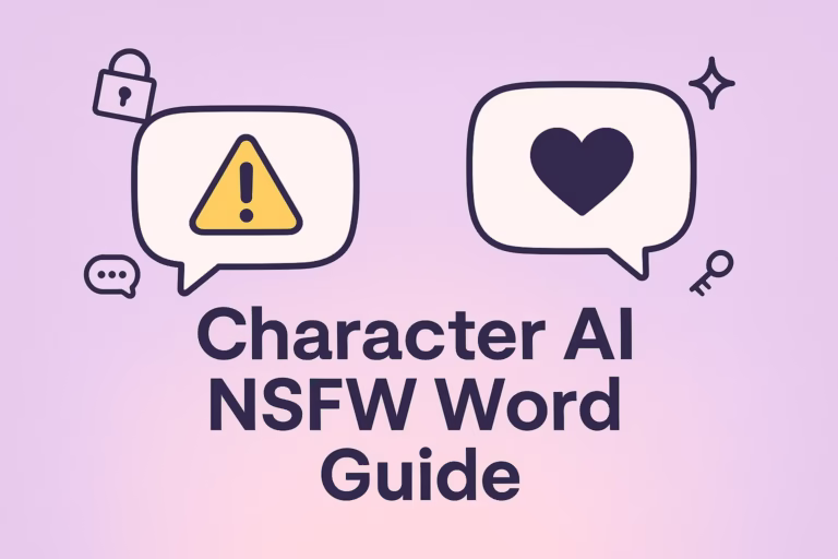 Character AI NSFW Alternative Words Guide