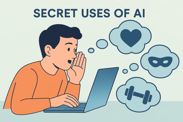 What do people secretly use AI for that they’d never admit