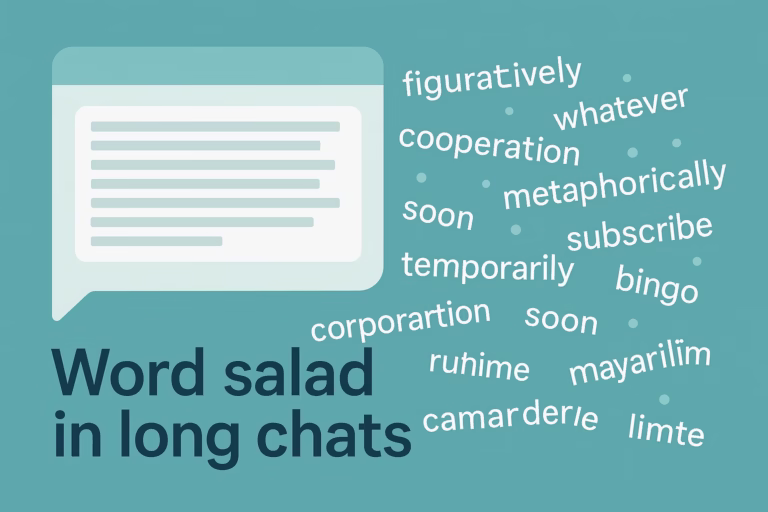 C.AI word salad messages