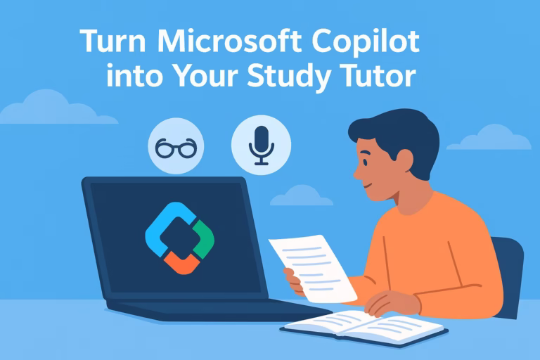 Turn Microsoft Copilot into Study Tutor