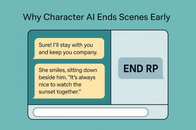 Character AI keeps ending roleplays