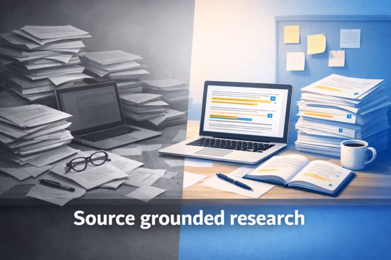 NotebookLM for document research