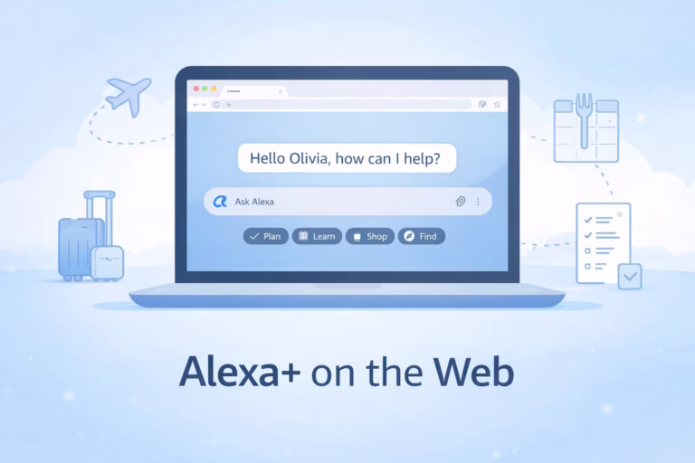 Alexa+ on the Web
