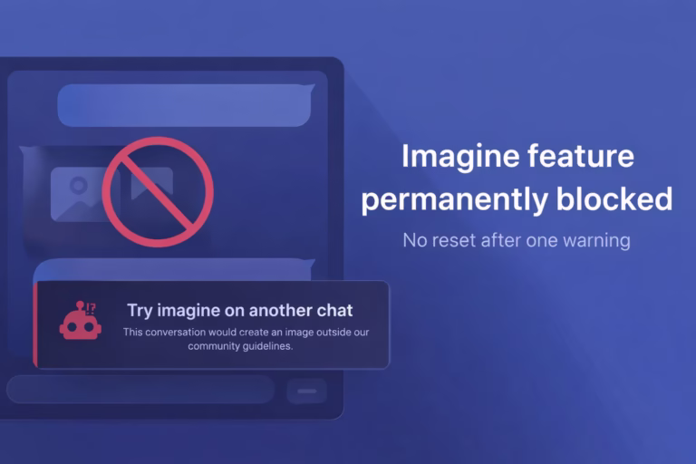 Imagine feature permanently banned