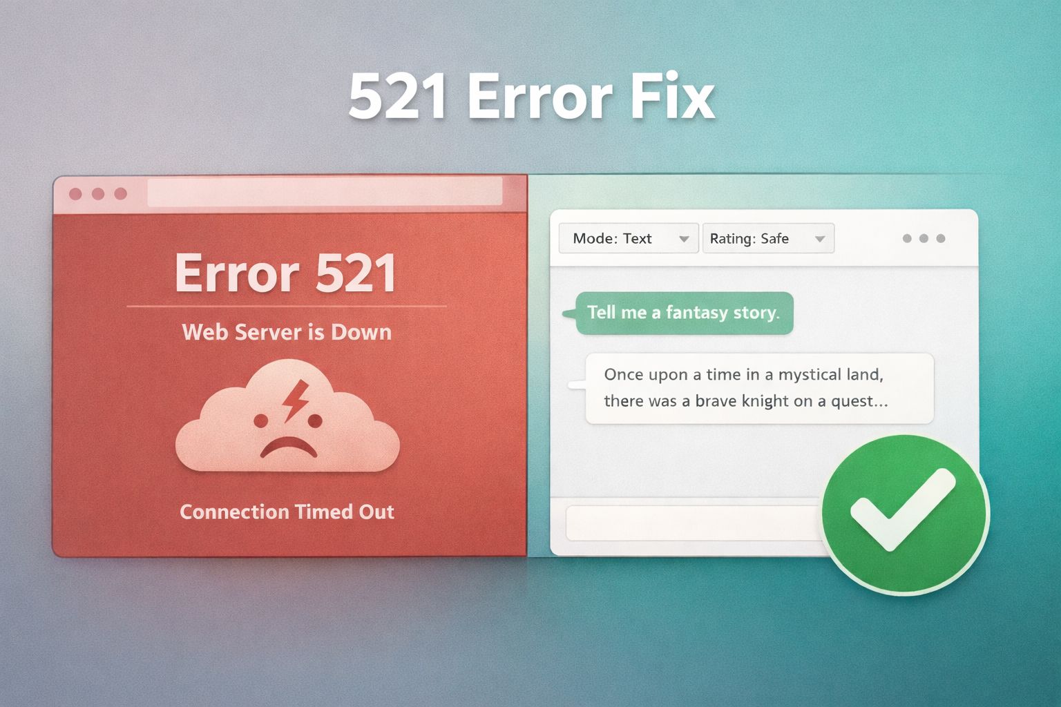 Perchance 521 Error and Not Loading