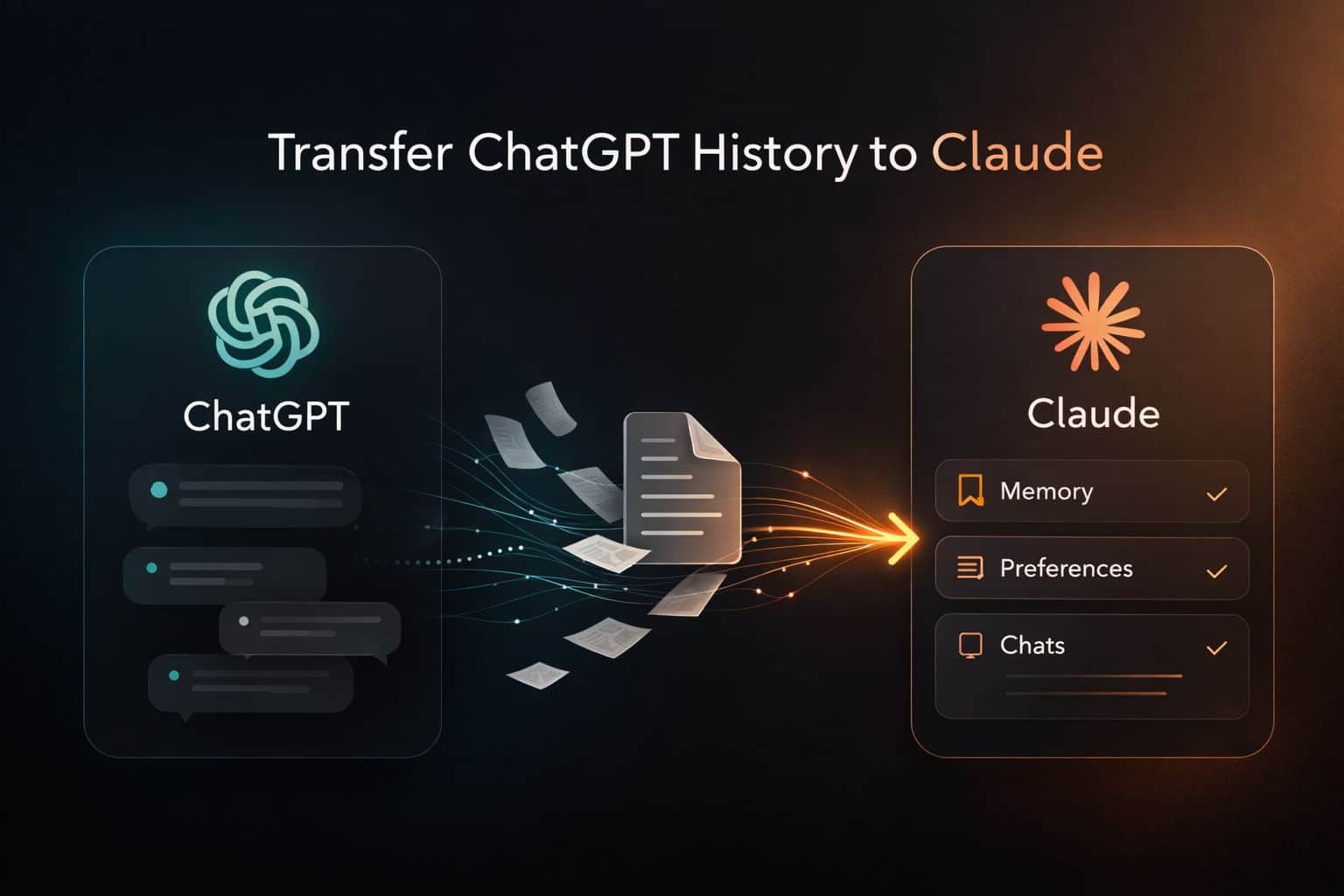 Transfer Your ChatGPT Memory to Claude