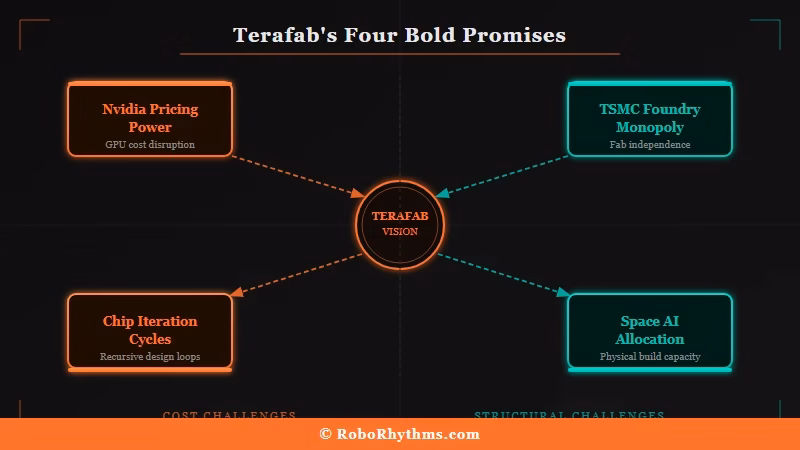 Terafab disrupting Nvidia and TSMC with recursive chip loop