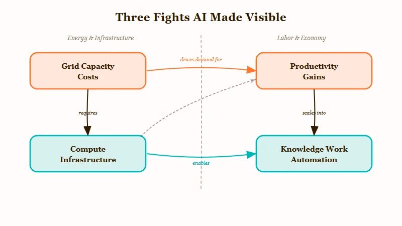 Three underlying fights behind AI backlash